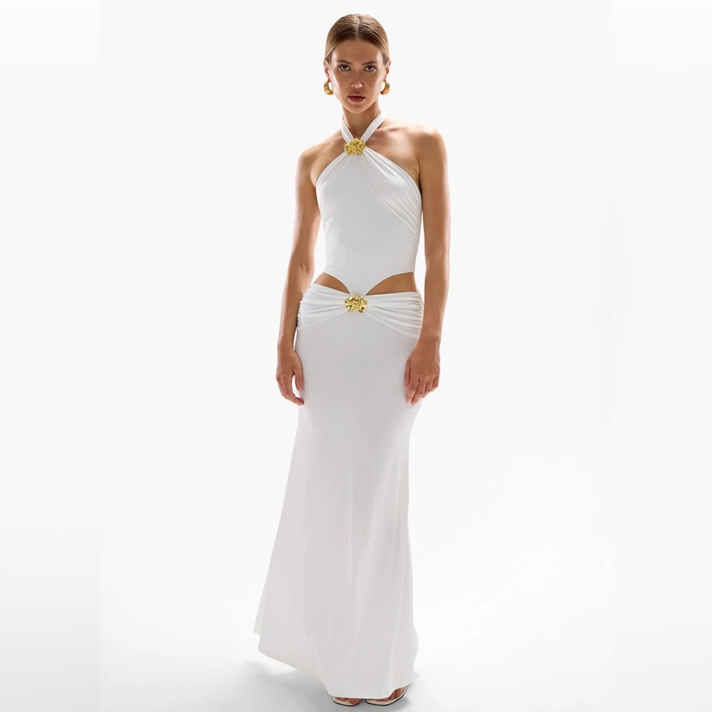 Cin Cin imperial orchid maxi dress